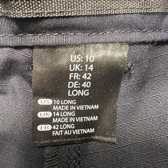 5.11 Taclite EMS Cargo Pants Women’s 10 Long Dark Navy Utility Tactical Workwear - Picture 8 of 10